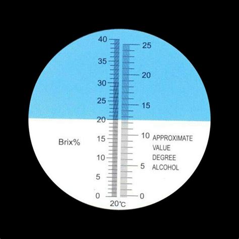 how to measure alcohol with atc portable refractometer|alcohol refractometer instructions.